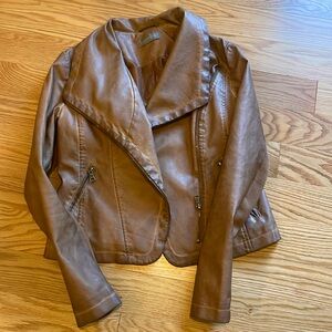 Bagatelle brown open jacket-size Small